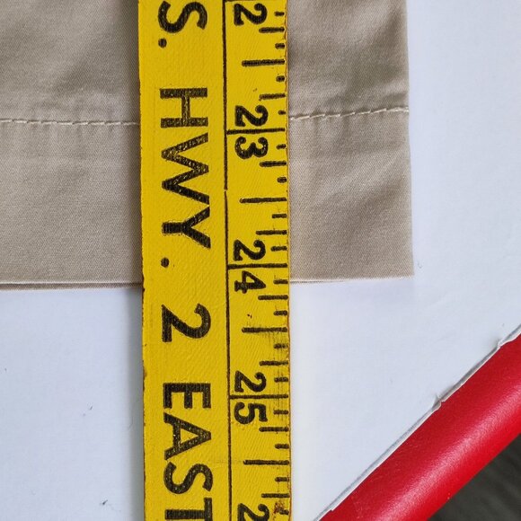 Tommy Hilfiger lightweight summer capri pants cream women's size 10 - Picture 14 of 14